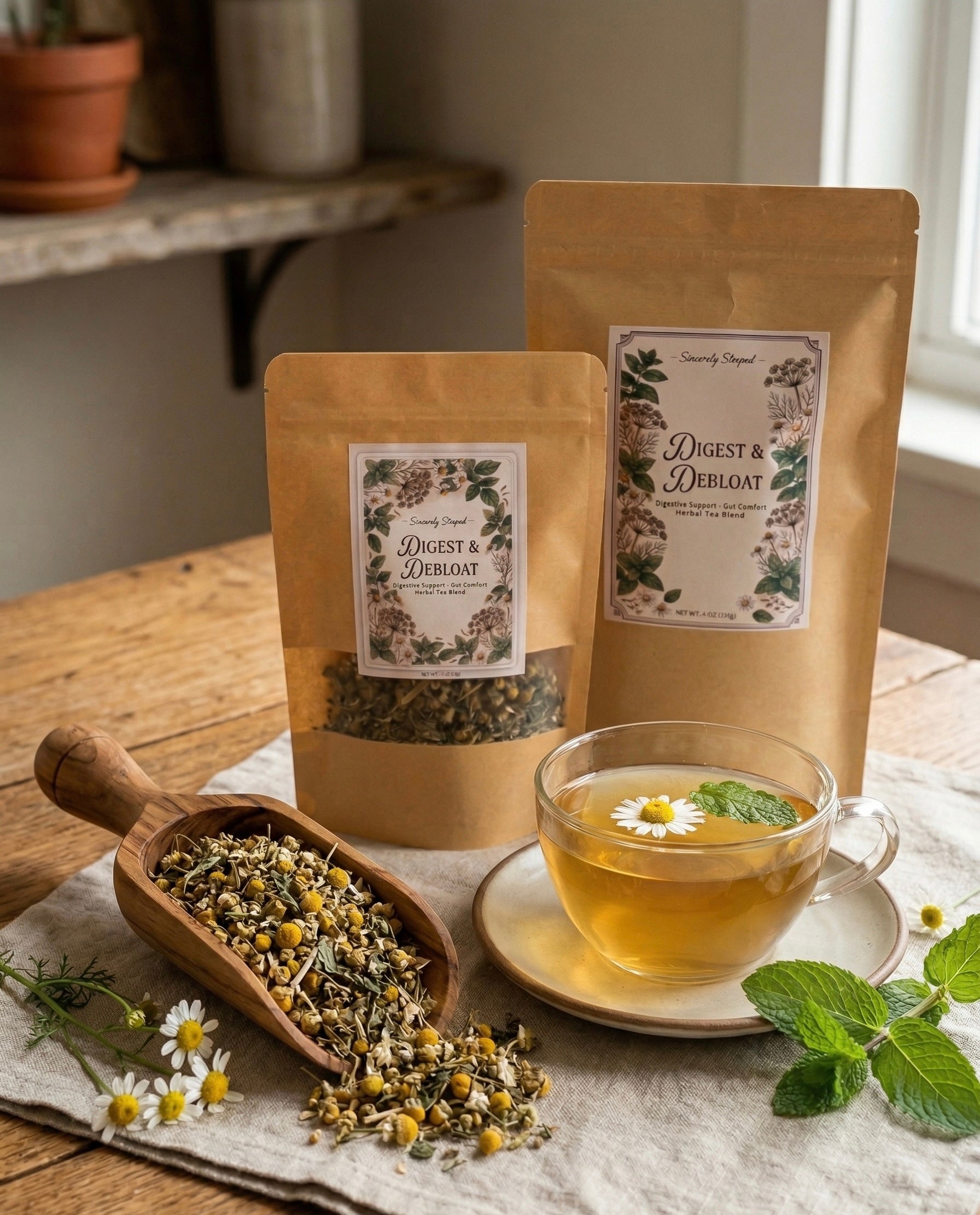 Digest & Debloat – Herbal Tea Blend